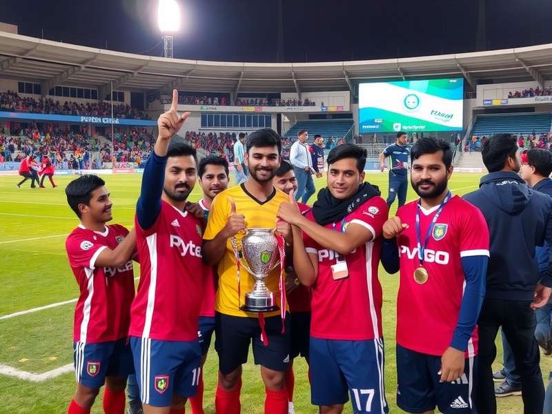 Moin-ul-Haq Stadium filled with Patna Pioneers FC supporters