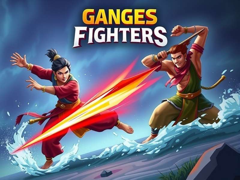 Ganges Fighters gameplay screenshot showing combat
