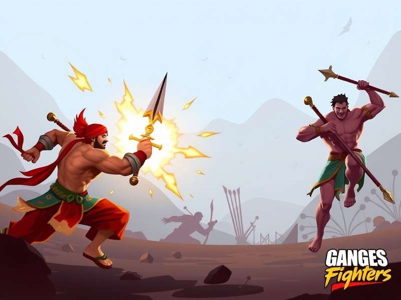 Ganges Fighters Game Cover Art