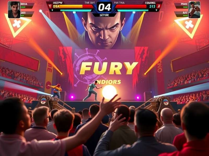 Fury Champion Indore gameplay screenshot showing intense competitive action