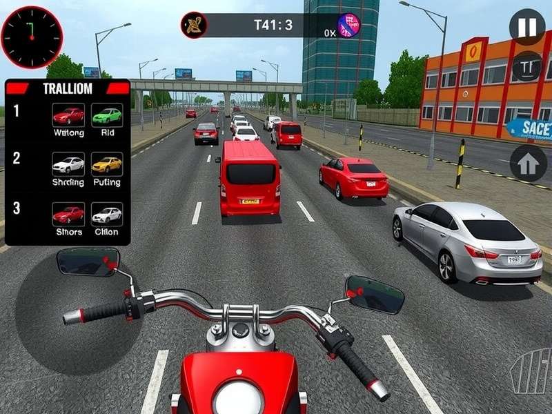 Complex Traffic Scenario in Nagpur Rush Hour Advanced level in Nagpur Rush Hour showing complex traffic