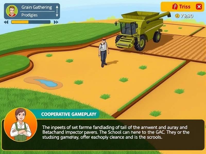 Grain Gathering Prodigies Gameplay Interface Grain Gathering Prodigies gameplay screenshot showing farming interface