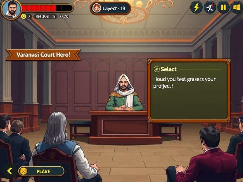 Varanasi Court Hero strategy guide infographic