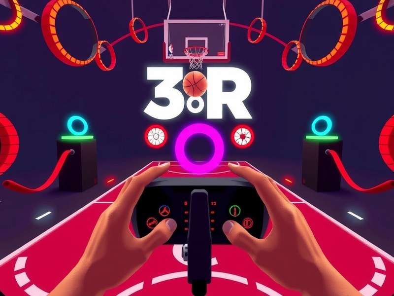 Hoops Havoc VR control scheme and interface