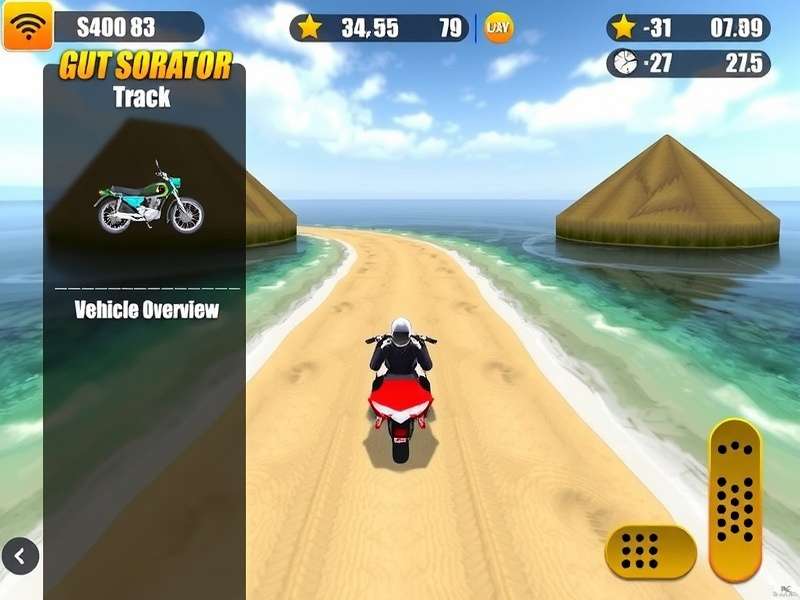 Gokarna Beach Velocity vehicle customization screen