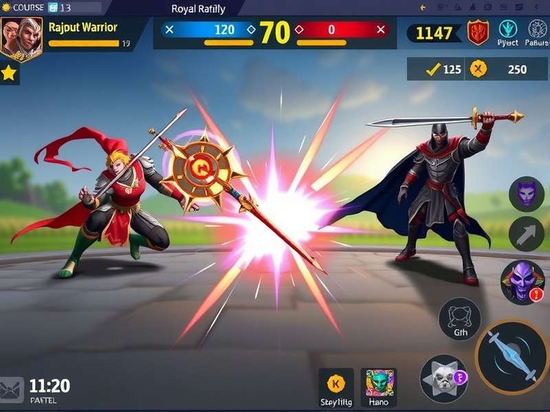 Rajput Warrior - Royal Raid17 Hero Rajput Warrior hero from Royal Raid17